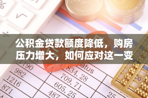 昌都公积金贷款额度降低，购房压力增大，如何应对这一变化？