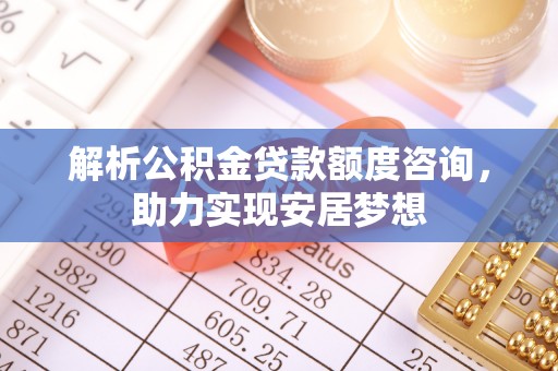 昌都解析公积金贷款额度咨询，助力实现安居梦想
