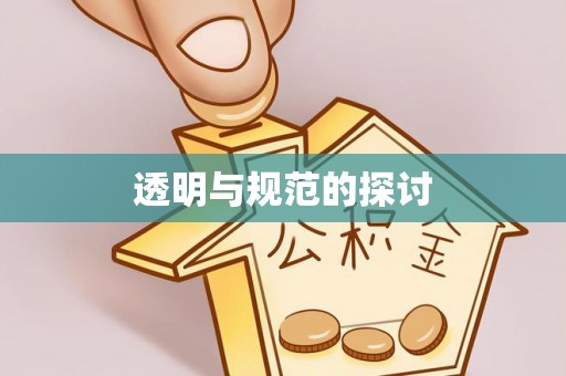 昌都透明与规范的探讨