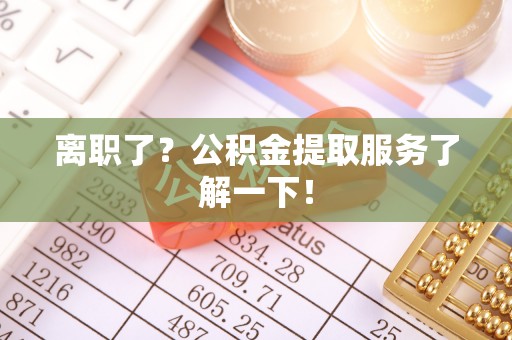 昌都离职了？公积金提取服务了解一下！