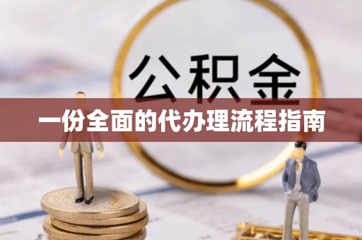 昌都一份全面的代办理流程指南
